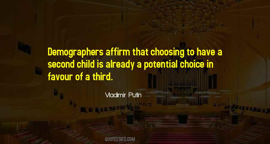 Quotes About A Second Child #947793