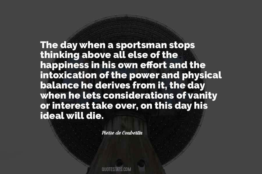 Quotes About Sportsman #448546
