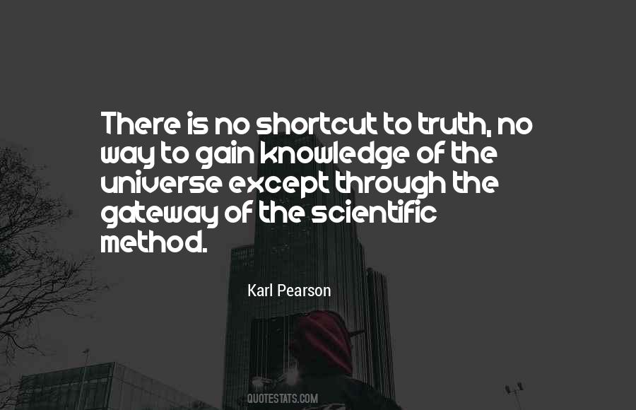 Quotes About Scientific Method #1309335