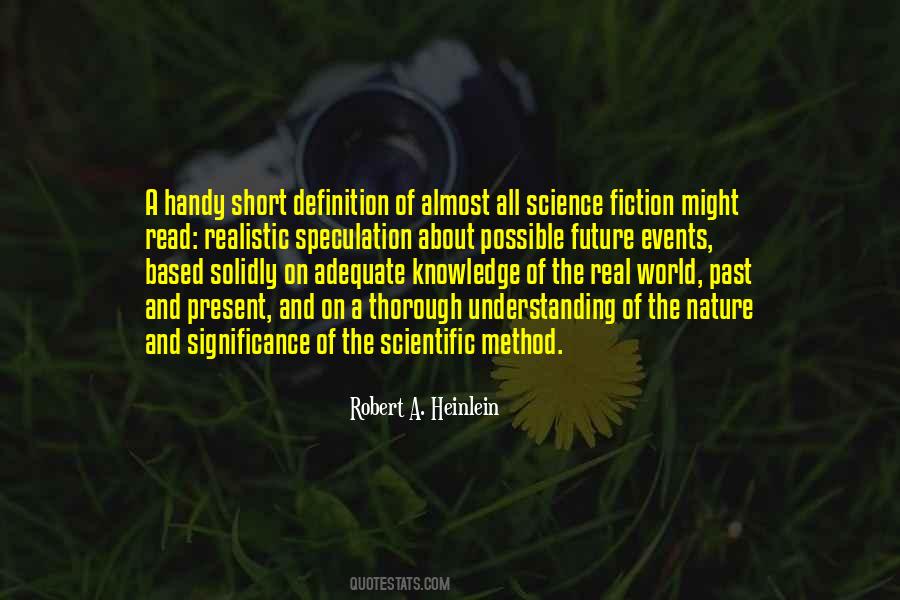 Quotes About Scientific Method #23452