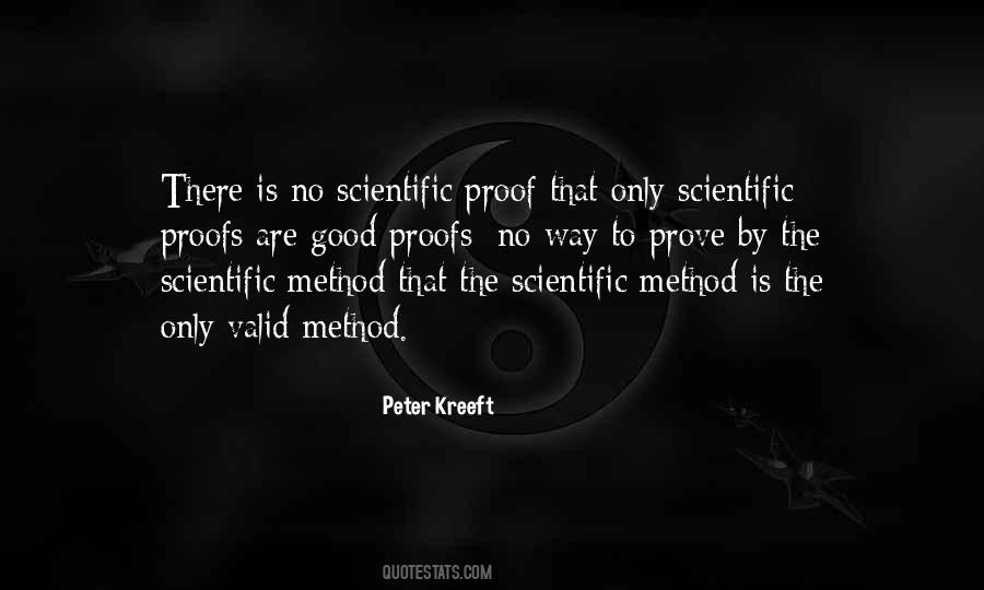 Quotes About Scientific Method #594327