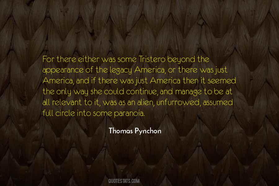 Quotes About Paranoia #1044631