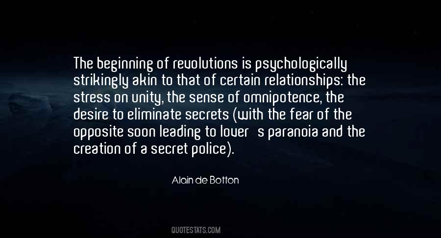Quotes About Paranoia #143774