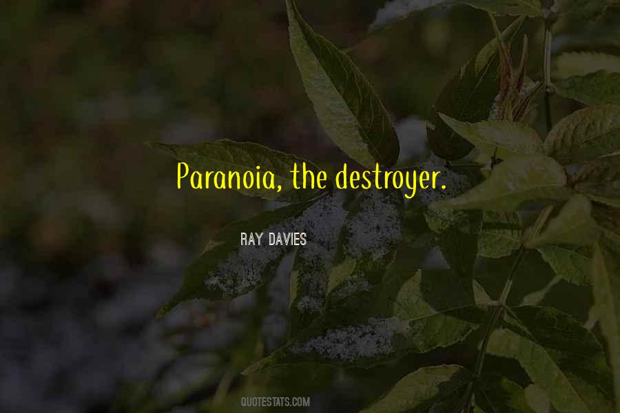 Quotes About Paranoia #400713