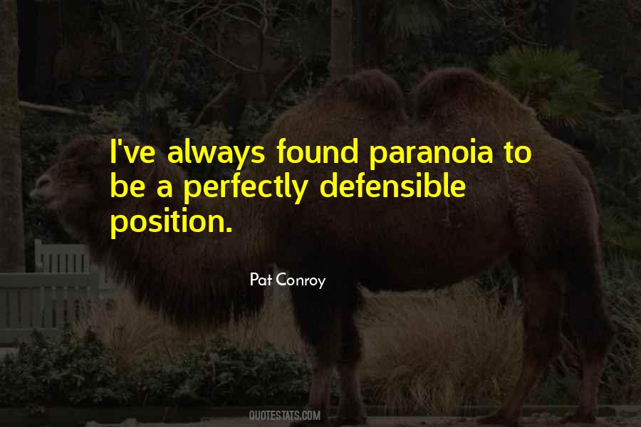 Quotes About Paranoia #613671