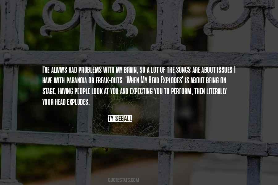 Quotes About Paranoia #696158
