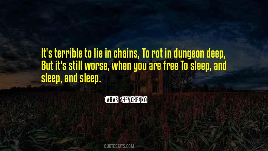 In Chains Quotes #997620