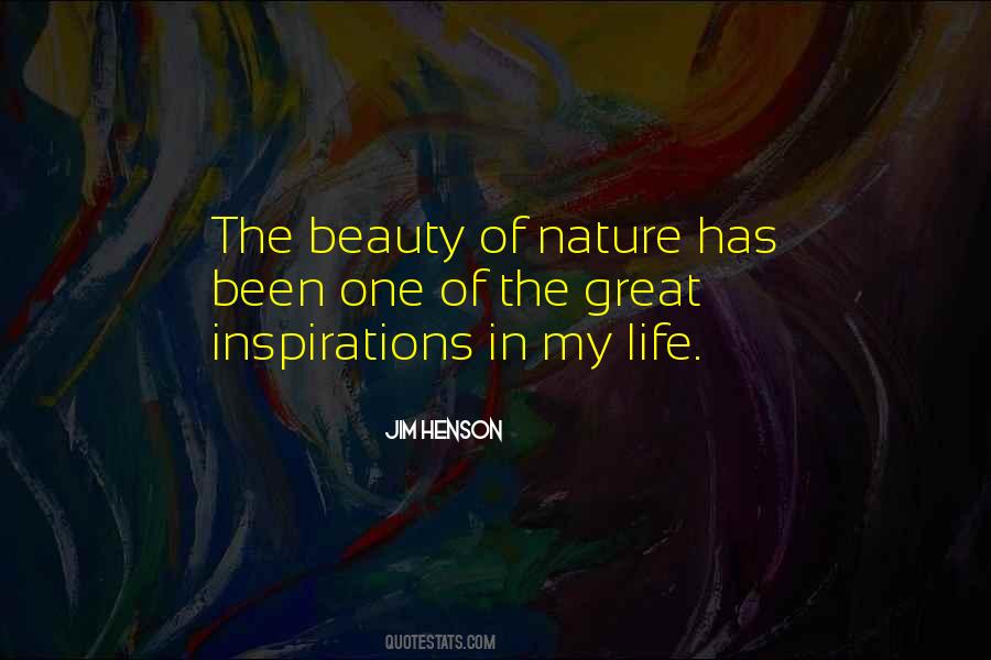 Quotes About Beauty Of Nature #1414811