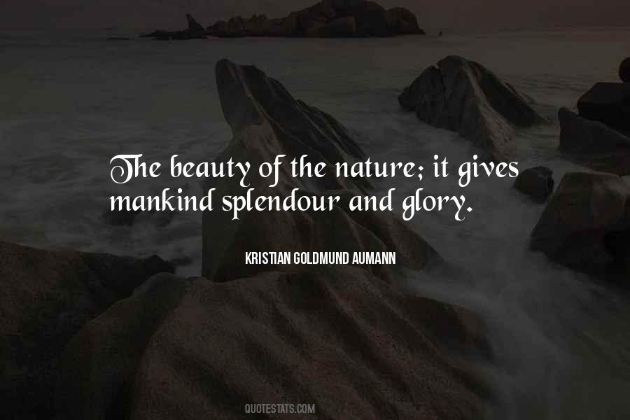 Quotes About Beauty Of Nature #31016