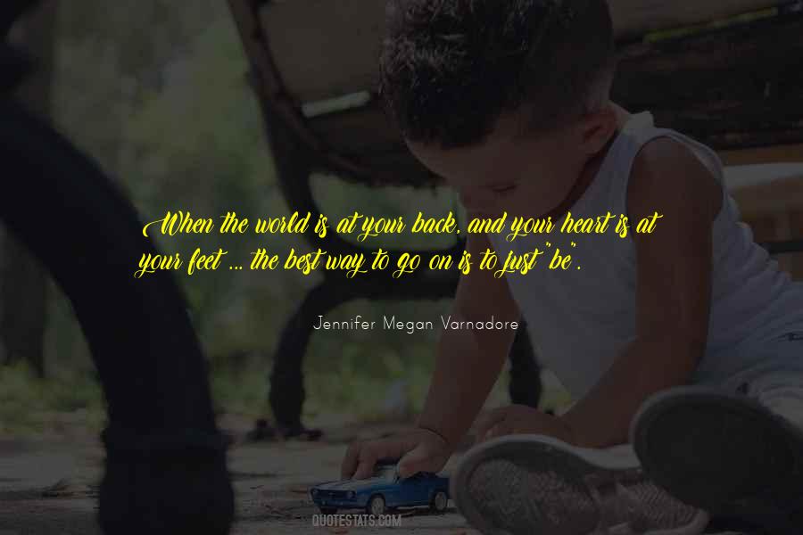 World At Your Feet Quotes #1077300