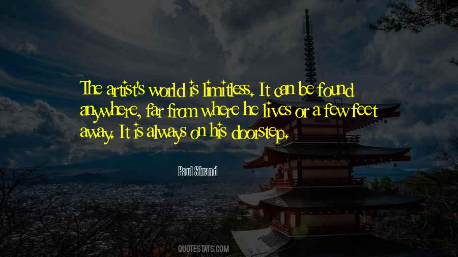 World At Your Feet Quotes #115160