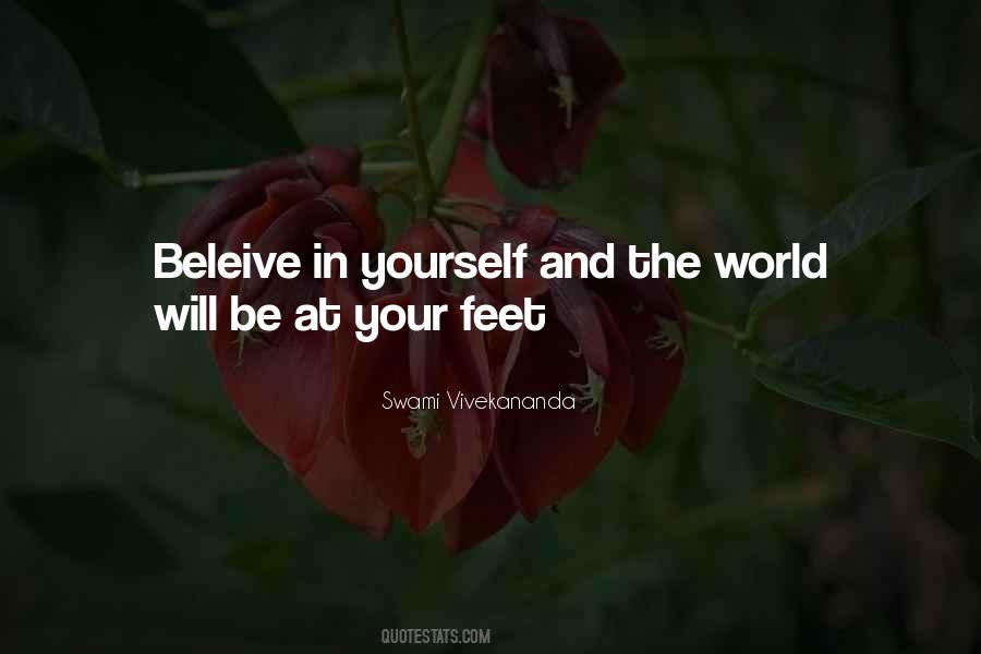 World At Your Feet Quotes #598049