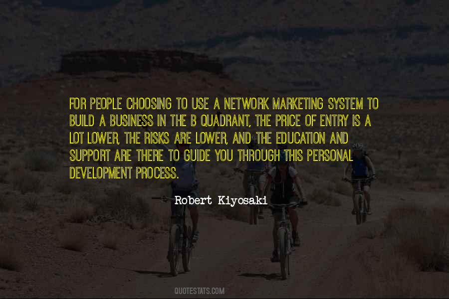 Quotes About Network Marketing From Robert Kiyosaki #1757829