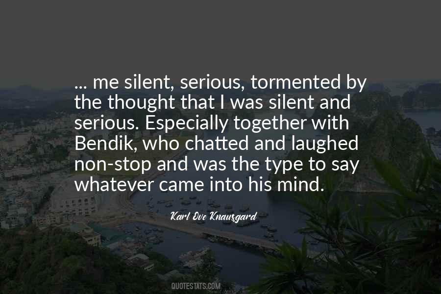 Quotes About Silent #1685633