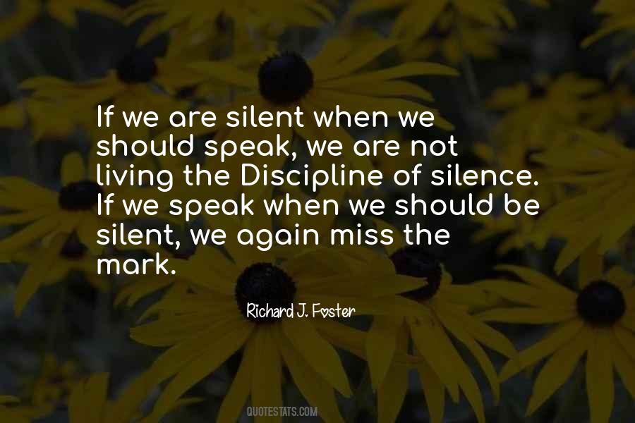 Quotes About Silent #1694701