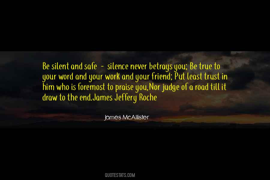 Quotes About Silent #1711950