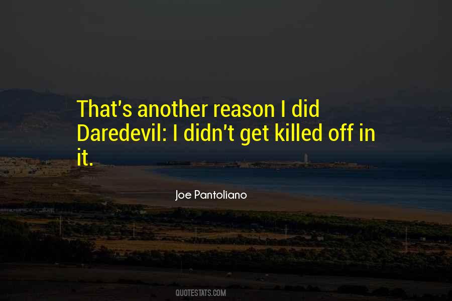 Quotes About Daredevil #1266977