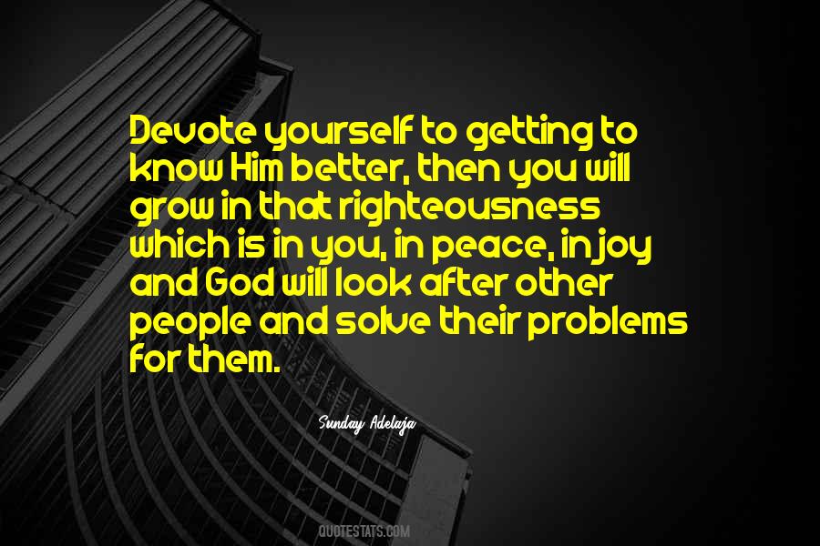 Knowing Yourself Better Quotes #105676