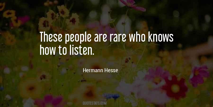 Quotes About Rare People #583509