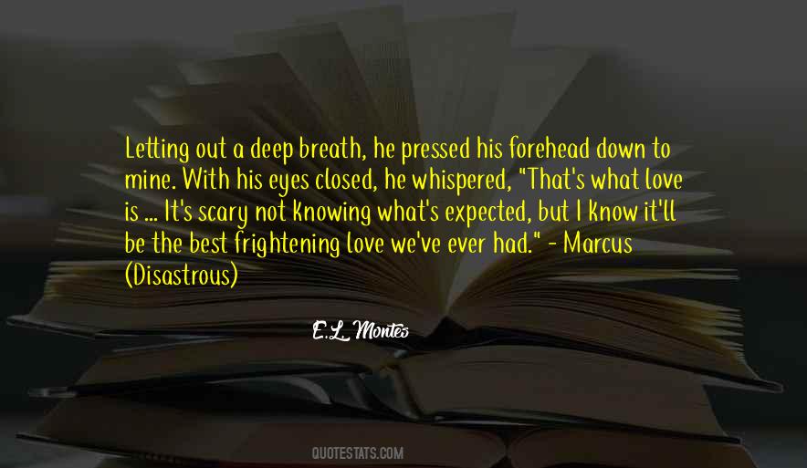 Quotes About Scary Eyes #1154600