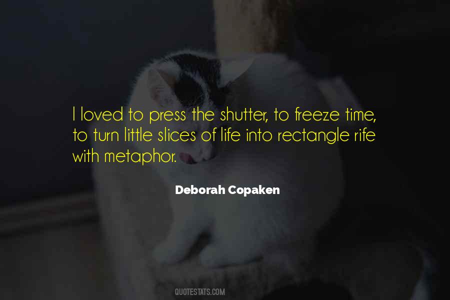 Quotes About Freeze Time #529503