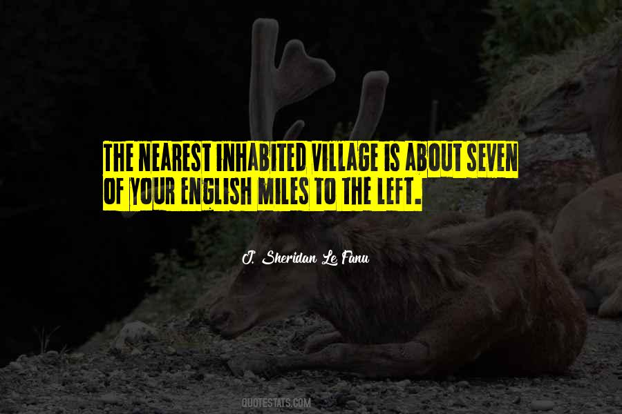 Quotes About Village #1108918