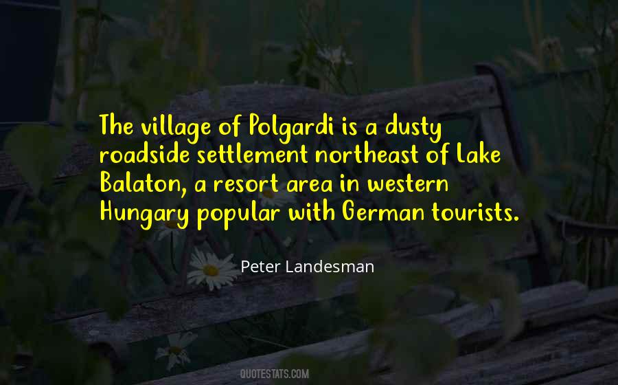 Quotes About Village #1225090