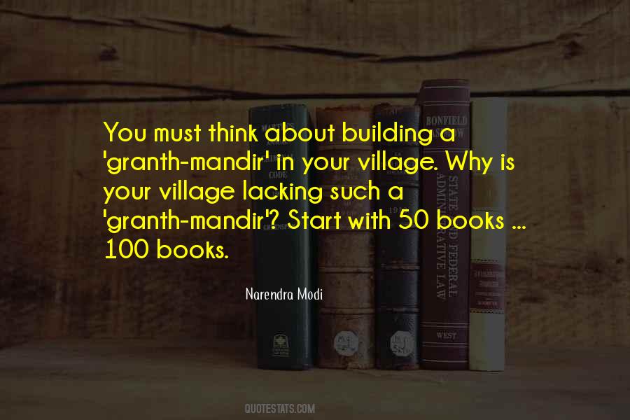 Quotes About Village #1272832