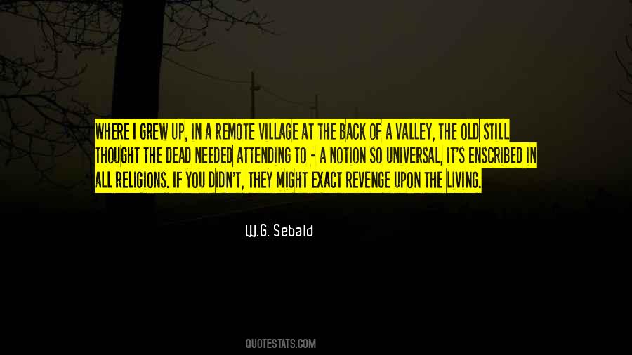 Quotes About Village #1285388