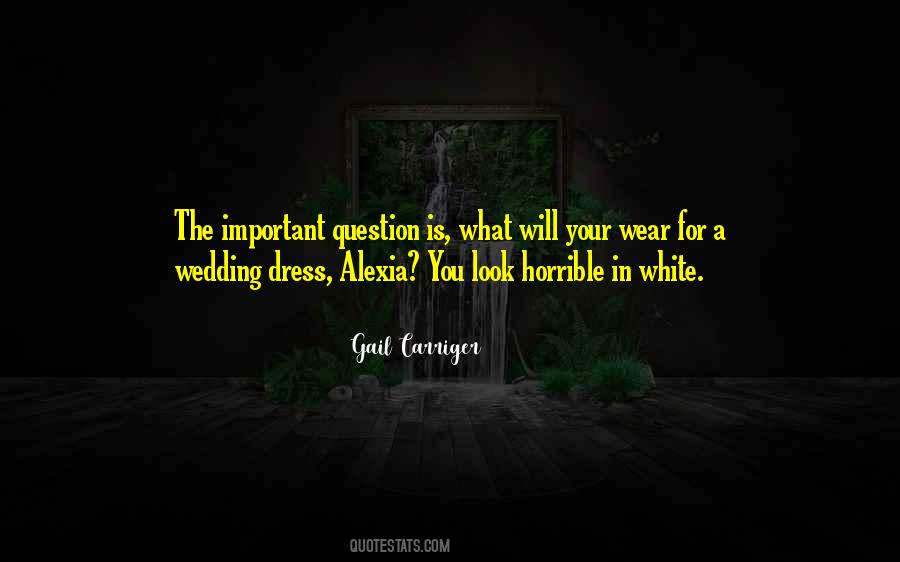 Quotes About A Wedding Dress #788308