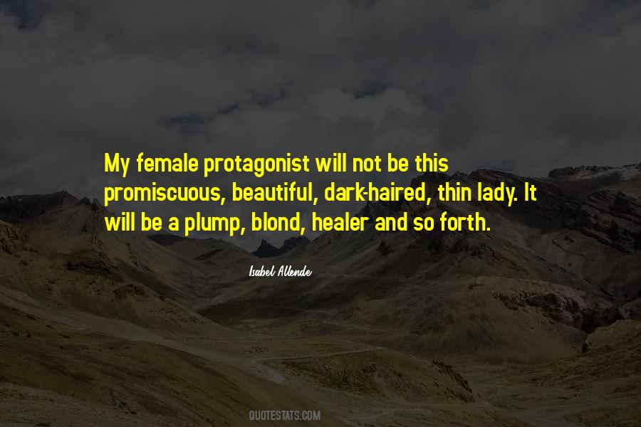 Female Protagonist Quotes #1793669