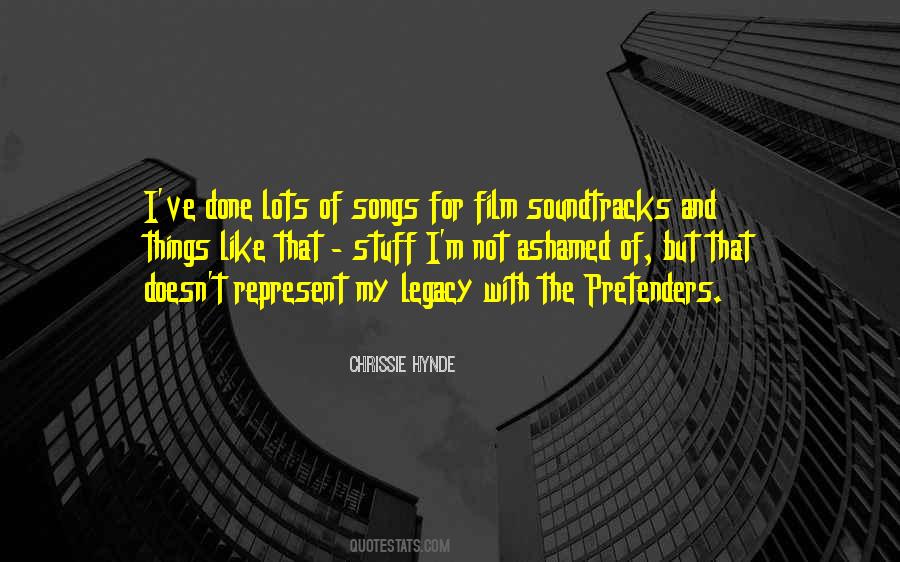 Quotes About Soundtracks #1878796