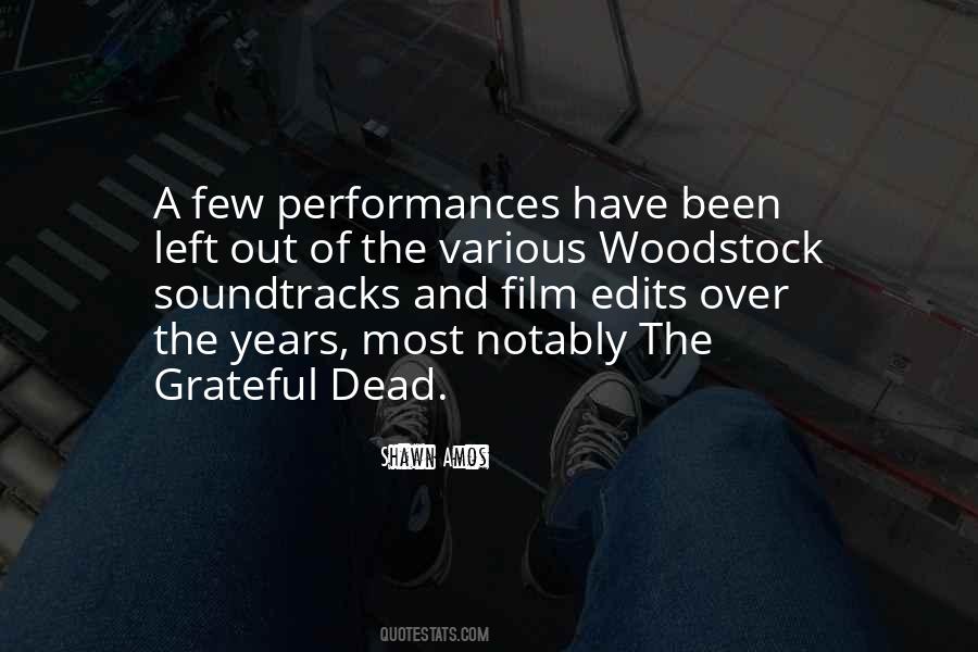 Quotes About Soundtracks #726521