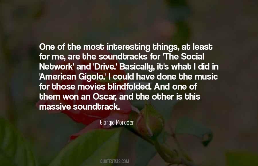 Quotes About Soundtracks #949209