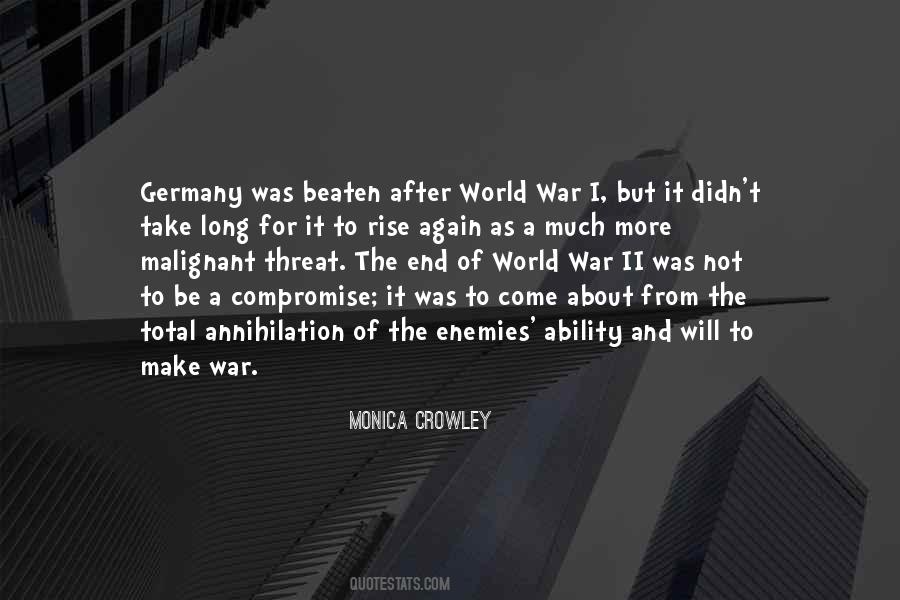 Quotes About The End Of World War Ii #1625612