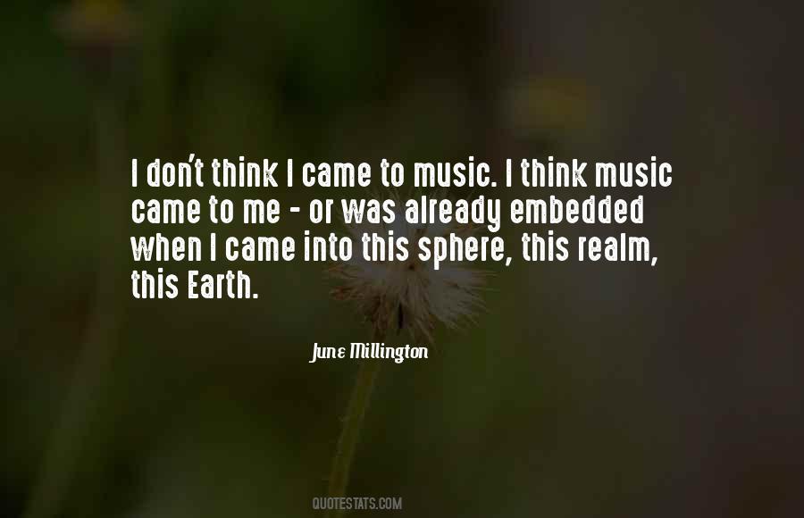 Quotes About Music Of The Spheres #1238146