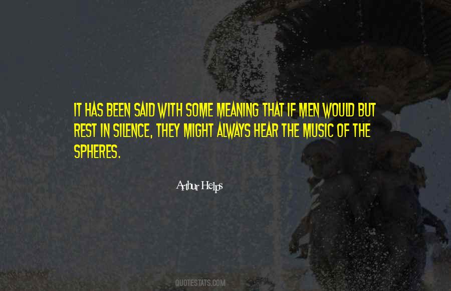 Quotes About Music Of The Spheres #1496323