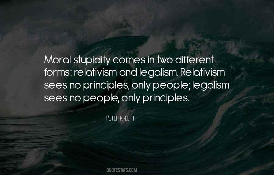Quotes About Moral Relativism #290402