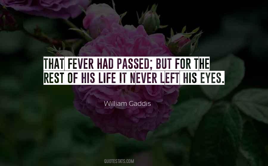 Quotes About Fever #1380276