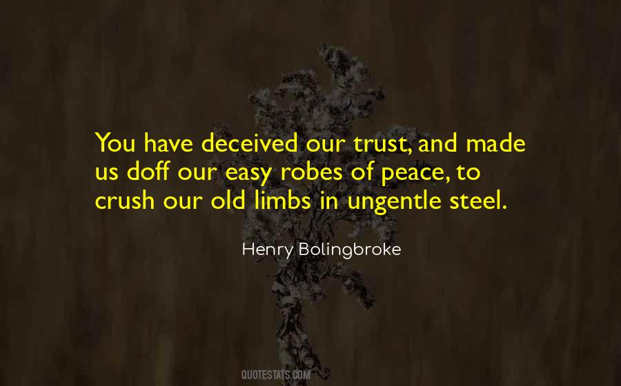 Quotes About Bolingbroke #1769941