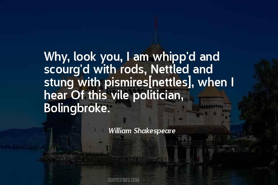 Quotes About Bolingbroke #827004