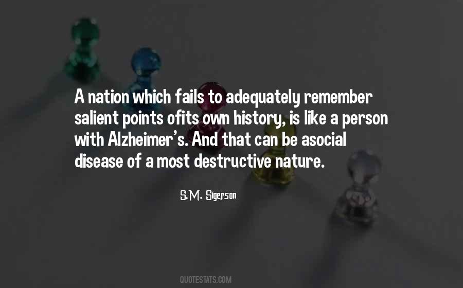 Quotes About Alzheimer's Disease #1780371