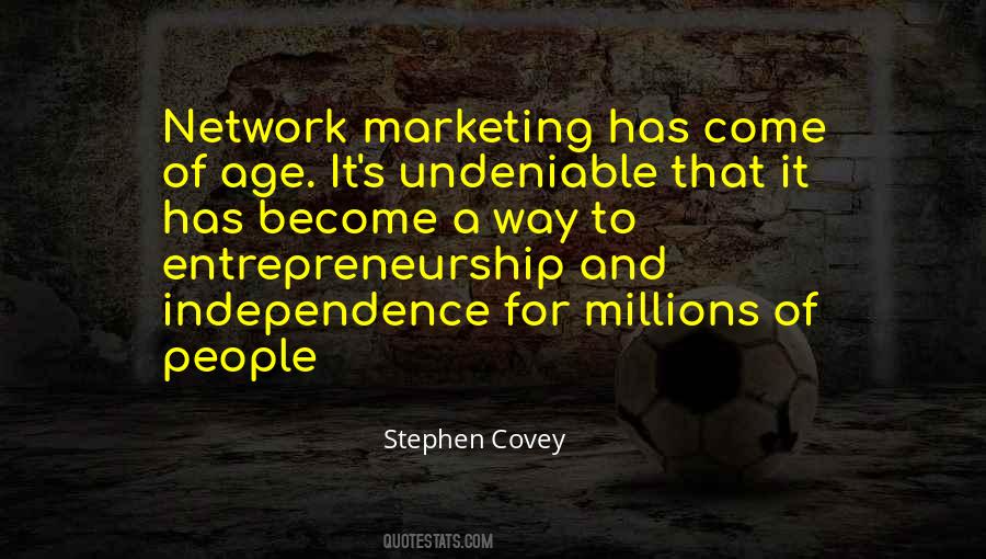 Quotes About Network Marketing #806347