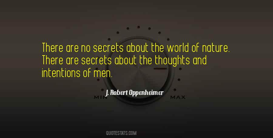 Thoughts And Nature Quotes #258699