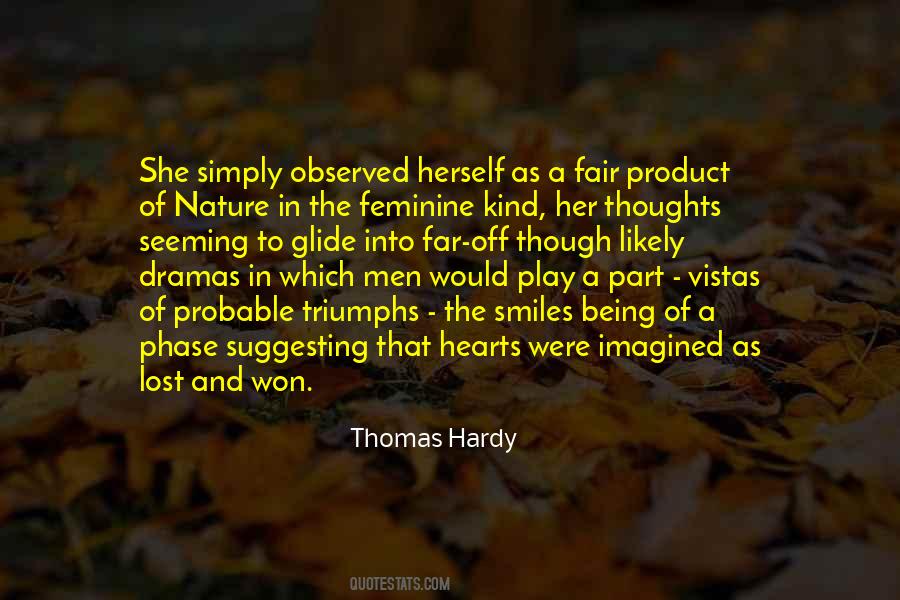 Thoughts And Nature Quotes #27993