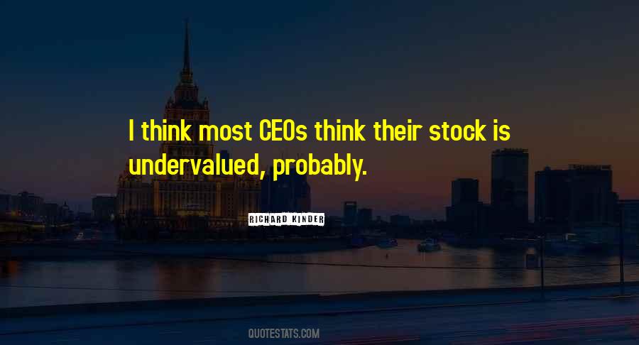 Quotes About Undervalued #1858443