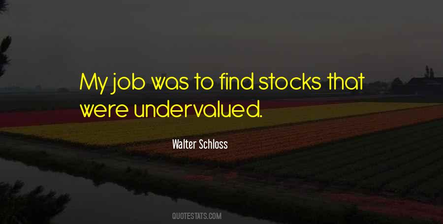 Quotes About Undervalued #780551