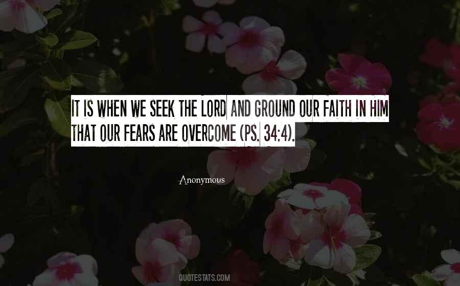 Fears The Lord Quotes #769456