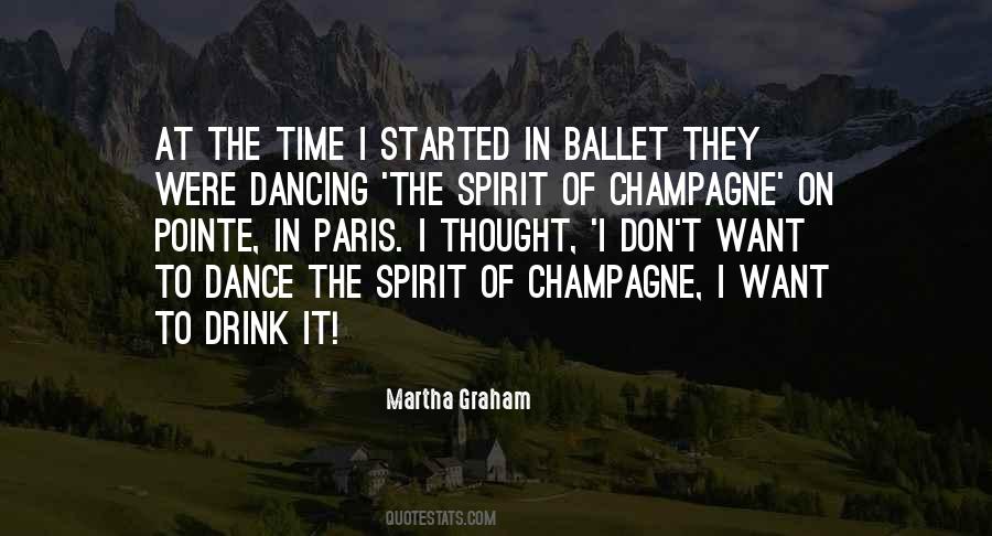 Quotes About Drinking Champagne #314590