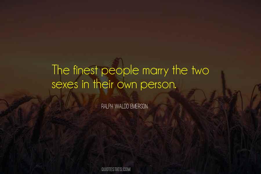The Two Sexes Quotes #1050037